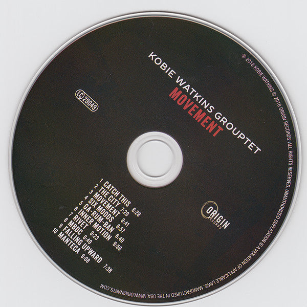 Kobie Watkins Grouptet : Movement (CD, Album)