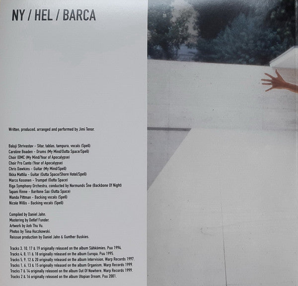 Jimi Tenor : NY, Hel, Barca (2xLP, Comp, RE, RM)