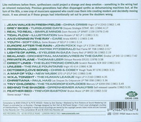 Bob Stanley & Pete Wiggs : The Tears Of Technology (CD, Comp)