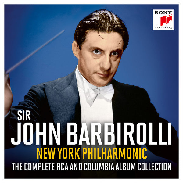 Sir John Barbirolli, New York Philharmonic : The Complete RCA and Columbia Album Collection (6xCD, Comp, Mono, RM + Box)