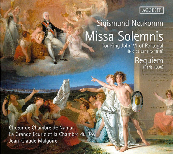 Sigismund Neukomm - Choeur de Chambre de Namur, La Grande Ecurie Et La Chambre Du Roy, Jean-Claude Malgoire : Missa Solemnis / Requiem (2xCD, RE)