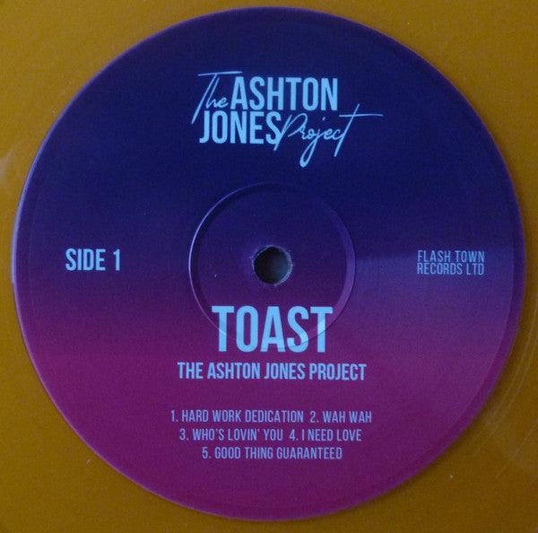 The Ashton Jones Project : Toast (LP, Album, Ltd, Ora)