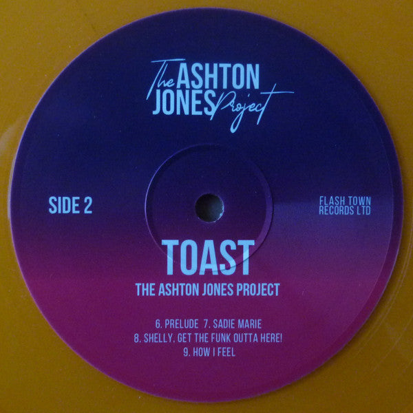 The Ashton Jones Project : Toast (LP, Album, Ltd, Ora)