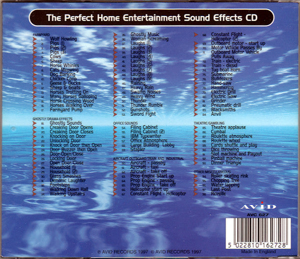 No Artist : Special FX (CD, Album)