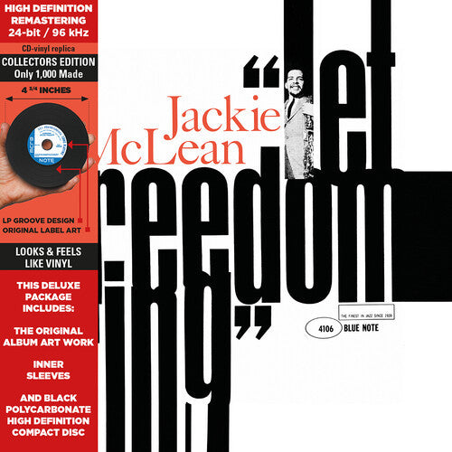 Jackie McLean : Let Freedom Ring (CD, Ltd)