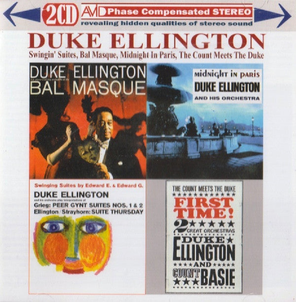 Duke Ellington : 4 Albums: Swingin' Suites / Bal Masque / Midnight In Paris / The Count Meets The Duke (2xCD, Comp)
