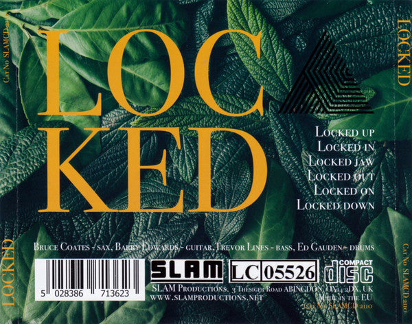 Bruce Coates, Barry Edwards, Trevor Lines, Ed Gauden : Locked (CD, Album)