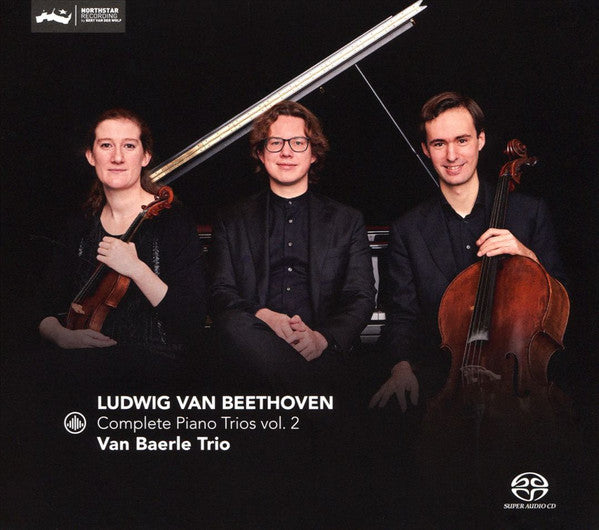 Ludwig van Beethoven, Van Baerle Trio : Complete Piano Trios Vol. 2 (SACD, Hybrid, Multichannel, Album)