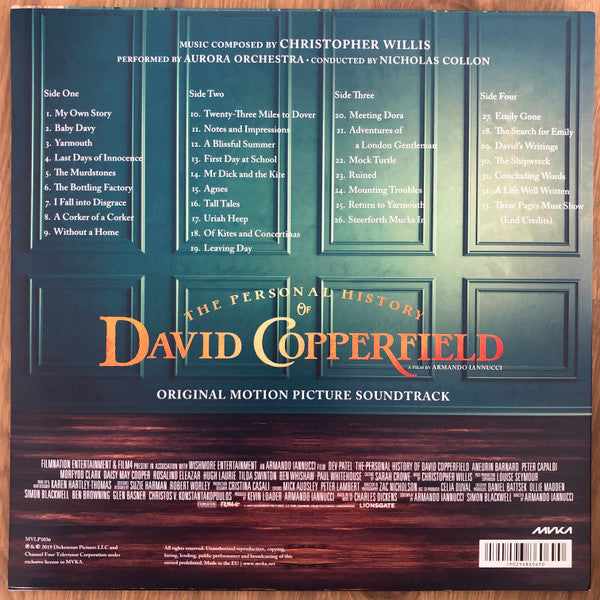 Christopher Willis (3) : The Personal History Of David Copperfield (Original Motion Picture Soundtrack) (LP, Album)