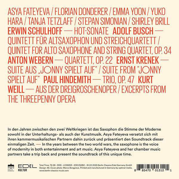 Asya Fateyeva : Jonny (CD)