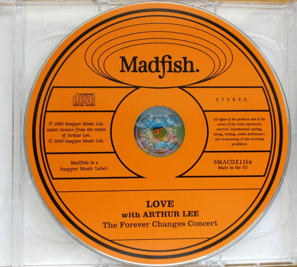 Love With Arthur Lee : The Forever Changes Concert (CD, RE, Jew + DVD-V, NTSC, Dol)