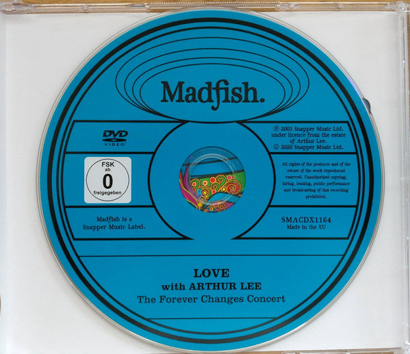 Love With Arthur Lee : The Forever Changes Concert (CD, RE, Jew + DVD-V, NTSC, Dol)