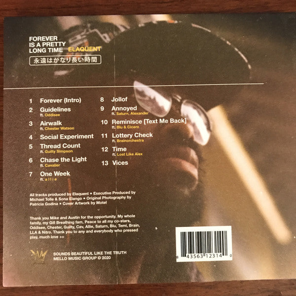Elaquent : Forever Is A Pretty Long Time (CD, Album)