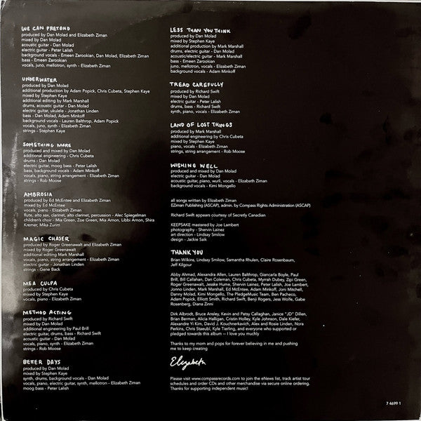 Elizabeth & The Catapult : Keepsake (LP, Album)