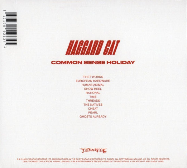Haggard Cat : Common Sense Holiday (CD, Album, Dig)