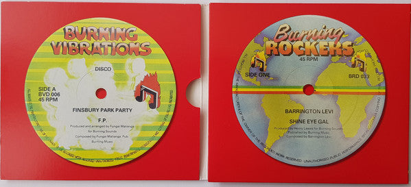 Various : Burning Rockers 1 (The 12" Mixes) (2xCD, Comp)