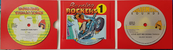 Various : Burning Rockers 1 (The 12" Mixes) (2xCD, Comp)