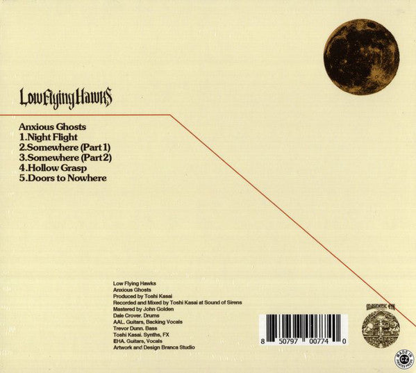 Low Flying Hawks : Anxious Ghosts (CD, EP, Ltd, Dig)