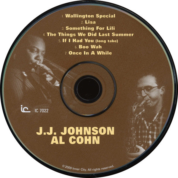 J.J. Johnson / Al Cohn : J.J. Johnson / Al Cohn (CD, Comp, RE)