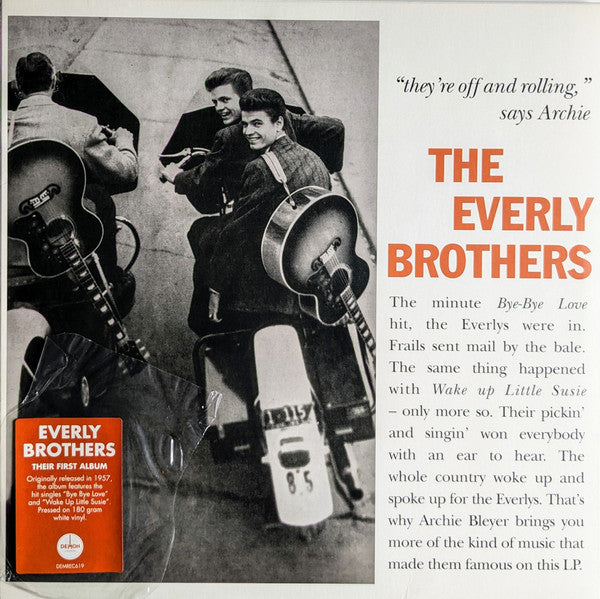 Everly Brothers : The Everly Brothers (LP, Album, Whi)