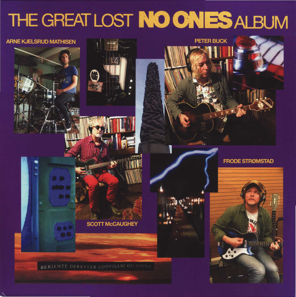 The No Ones : The Great Lost No Ones Album (LP, Album, Yel + 7", Pur)