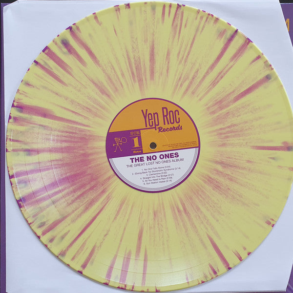 The No Ones : The Great Lost No Ones Album (LP, Album, Yel + 7", Pur)