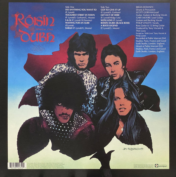 Thin Lizzy : Black Rose (LP, Album, RE)