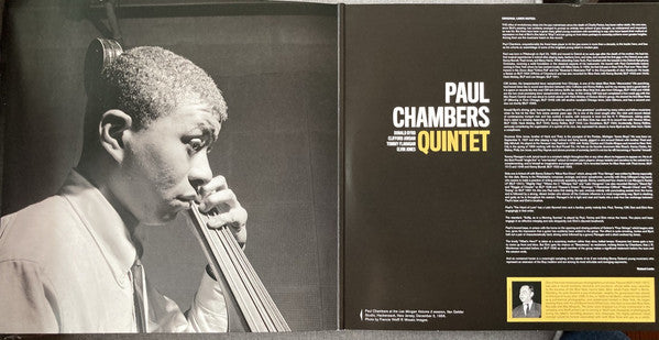 Paul Chambers Quintet With Donald Byrd, Clifford Jordan, Tommy Flanagan, Elvin Jones : Paul Chambers Quintet (LP, Album, Dlx, Ltd, RE, 180)