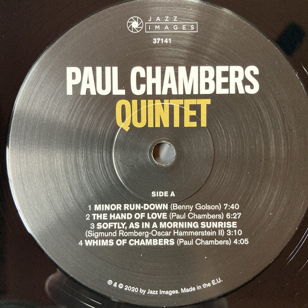 Paul Chambers Quintet With Donald Byrd, Clifford Jordan, Tommy Flanagan, Elvin Jones : Paul Chambers Quintet (LP, Album, Dlx, Ltd, RE, 180)