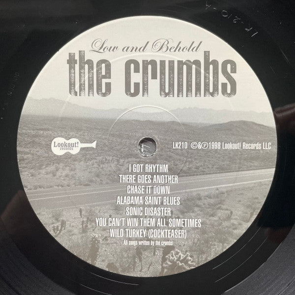 The Crumbs : Low And Behold (LP, Album)