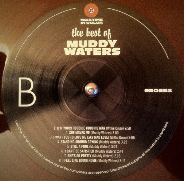 Muddy Waters : The Best Of Muddy Waters (LP, Comp, Ltd, RE, bro)