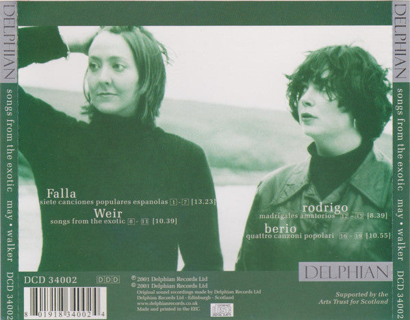 Polly May, Lucy Walker (3) : Songs From The Exotic (CD, Album)