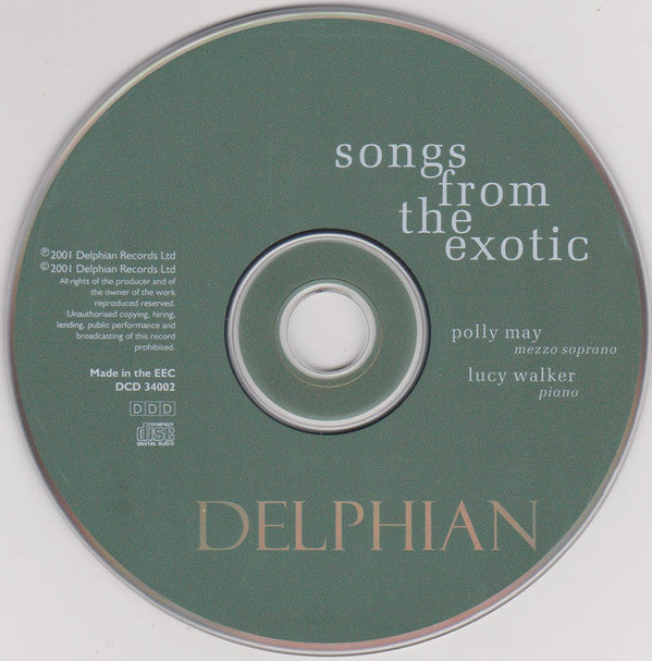 Polly May, Lucy Walker (3) : Songs From The Exotic (CD, Album)