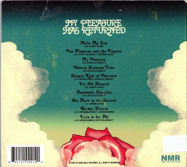 Tinnarose : My Pleasure Has Returned (CD, Album)