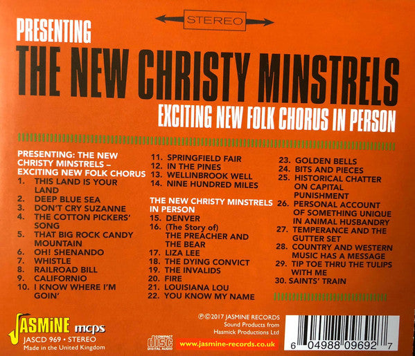 The New Christy Minstrels : Exciting New Folk Chorus / In Person (CD, Comp)