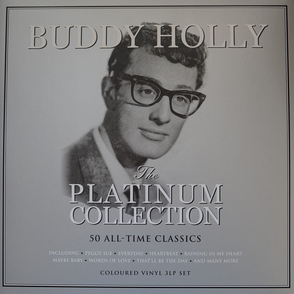 Buddy Holly : The Platinum Collection (3xLP, Comp, Whi)