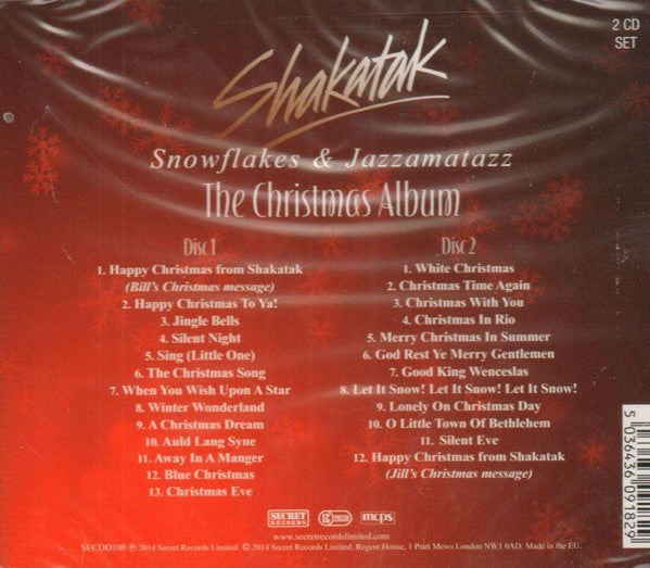 Shakatak : Snowflakes & Jazzamatazz (The Christmas Album) (2xCD, Album)