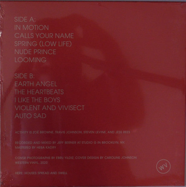 Activity (3) : Unmask Whoever (LP, Album, Blu)