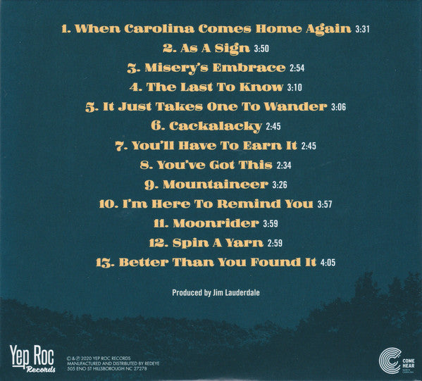 Jim Lauderdale : When Carolina Comes Home Again (CD, Album)
