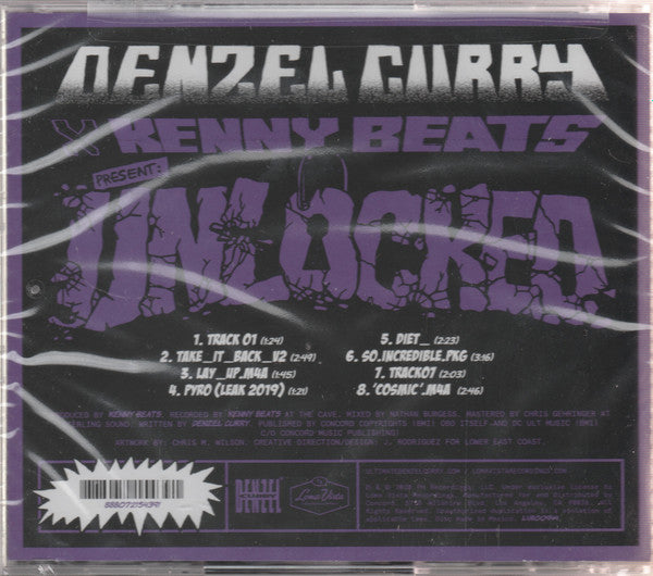 Denzel Curry X Kenny Beats : Unlocked (CD, EP)