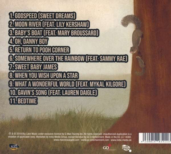 Marc Broussard : A Lullaby Collection (CD, Album)