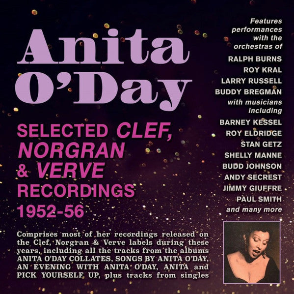 Anita O'Day : Selected Clef, Norgran & Verve Recordings 1952-56 (2xCDr, Comp)