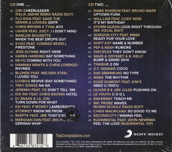 Various : The Guestlist  (The Exclusive Album) (2xCD, Comp)