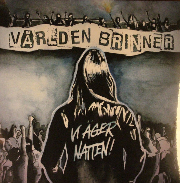 Världen Brinner : Vi Äger Natten! (LP, Album)