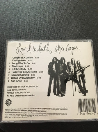 Alice Cooper : Love It To Death (CD, Album, RE, RM)