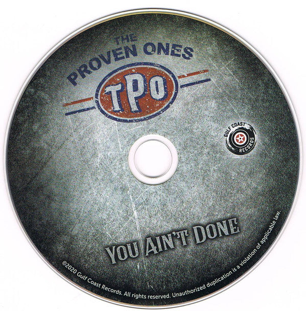 The Proven Ones : You Ain't Done (CD, Album)
