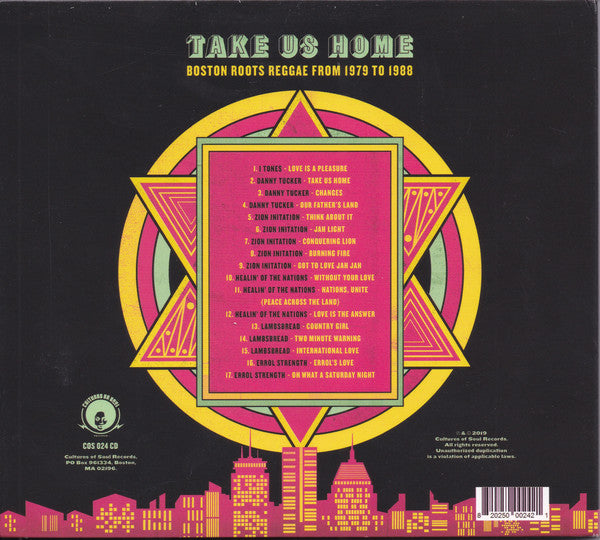Various : Take Us Home : Boston Roots Reggae (From 1979 To 1988) (CD)