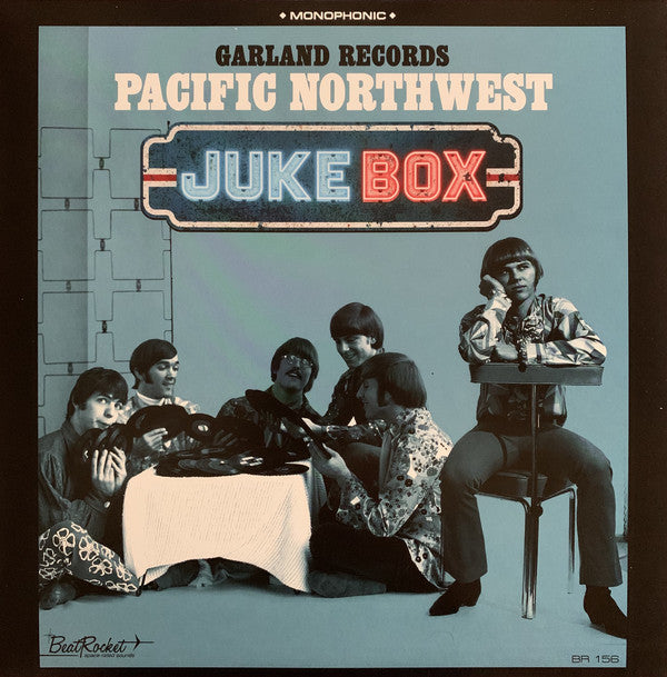Various : Garland Records: Pacific Northwest Juke Box (LP, Album, Comp, Mono, Whi)