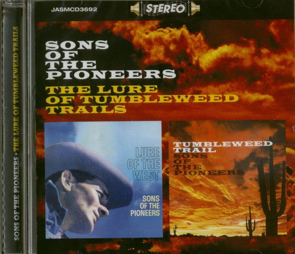 The Sons Of The Pioneers : Sons Of The Pioneers - The Lure Of Tumbleweed Trails / Lure Of The West (CD, Comp, 2 o)
