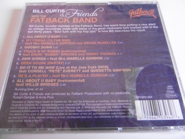 Bill Curtis & Friends With The Fatback Band : Bill Curtis & Friends With The Fatback Band (CD, Album)